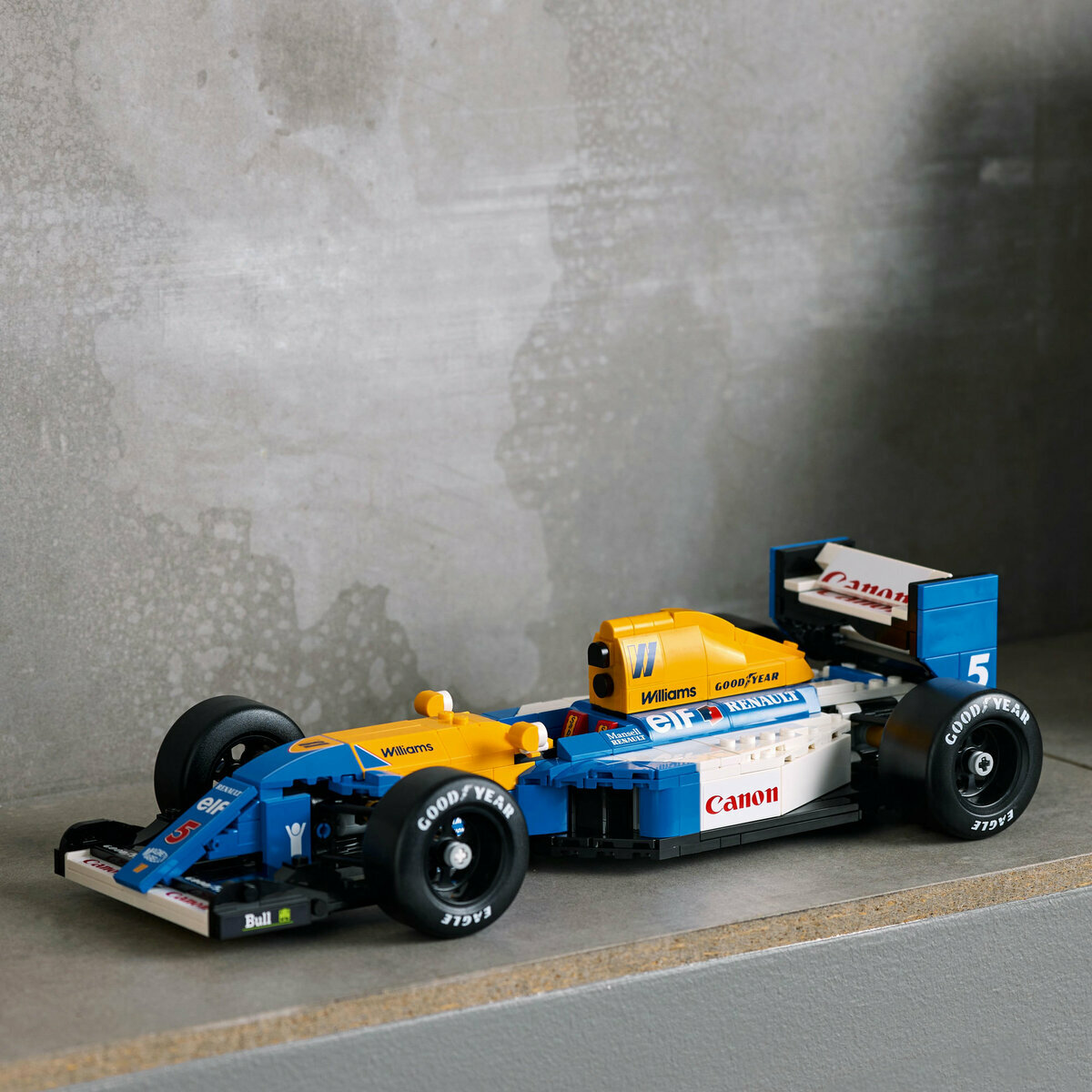 レゴ アイコン ウイリアム レーシング FW14B & ナイジェル マンセル