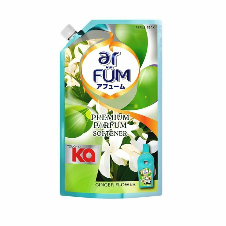 arFUM アフューム プレミアム柔軟剤 ジンジャーフラワー 衣料用柔軟剤 ジンジャーフラワーの香り 本体1L + 替1.7 L