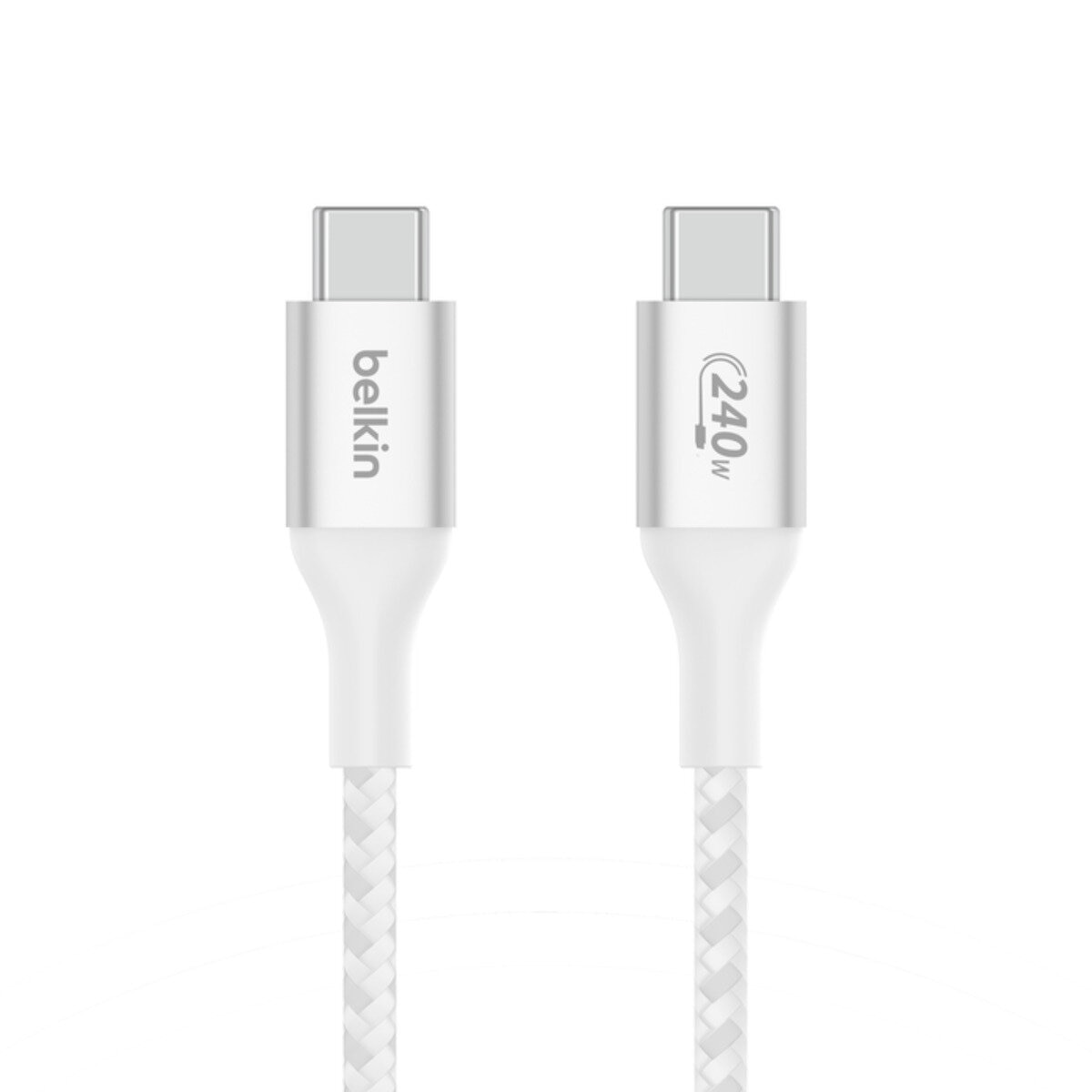 Belkin BoostCharge 240W USB-C ケーブル​ 1m  ホワイト  CAB015BT1MWH