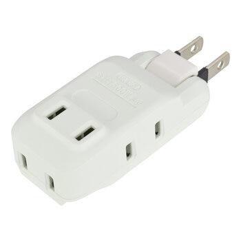 オーム電機 4口マイクロタップ HS-A4PBT-24W