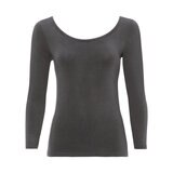 トリンプ・インターナショナル・ジャパン あったかインナー 2枚組 ブラック/チャコール L