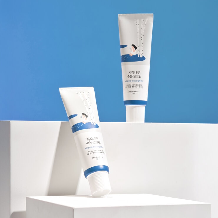 ラウンドラボ シラカバ 水分日焼け止め 50ml x 2 SPF50+PA++++ ラウンドラボ シラカバ 水分日焼け止め 50ml x 2 SPF50+PA++++