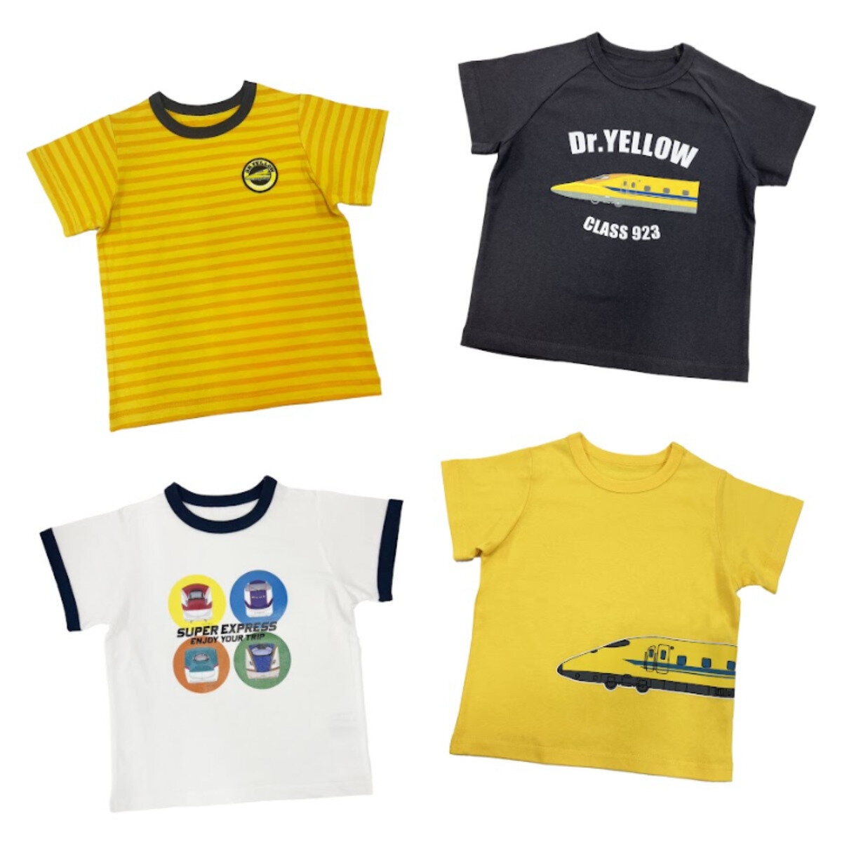 JR EAST キッズ 半袖 Tシャツ 4枚セット