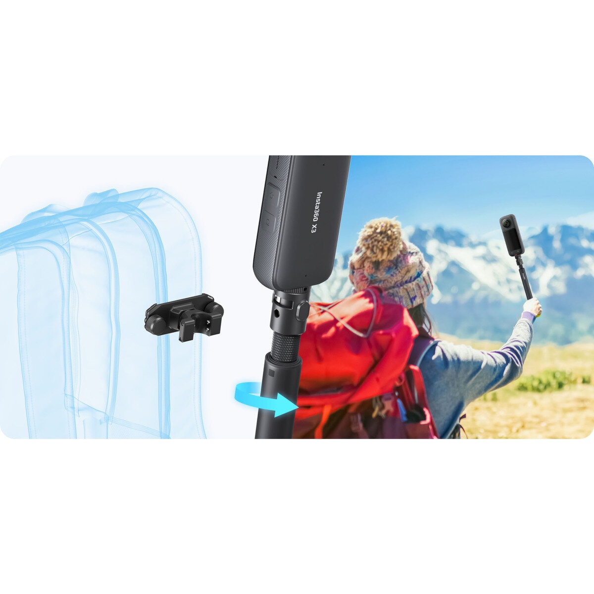 INSTA360 トラベルバンドルキット CINSBAVK-ECOS
