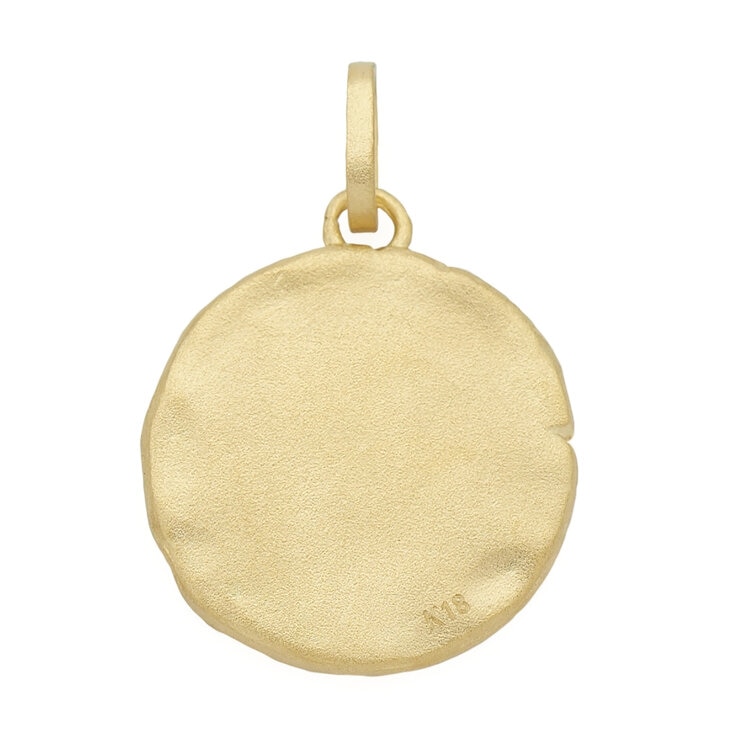 18Kイエローゴールド 星座ペンダントトップ ふたご座