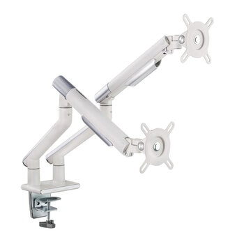 iggy / デュアルモニターアーム / DA122 / 耐荷重2～9kg / 13～32インチ対応 / ホワイト