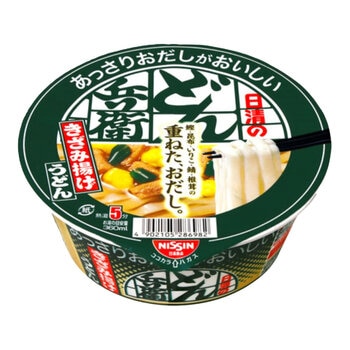 日清 あっさりどん兵衛 きざみ揚げうどん 12食