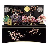 ひな人形 親王収納飾り 014