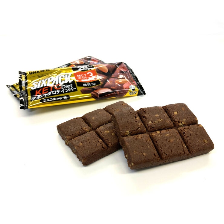 SIXPACK KETO Diet サポートプロテインバー 10本入り (チョコナッツ味10本) SIXPACK KETO Diet サポートプロテインバー 10本入り (チョコナッツ味10本)
