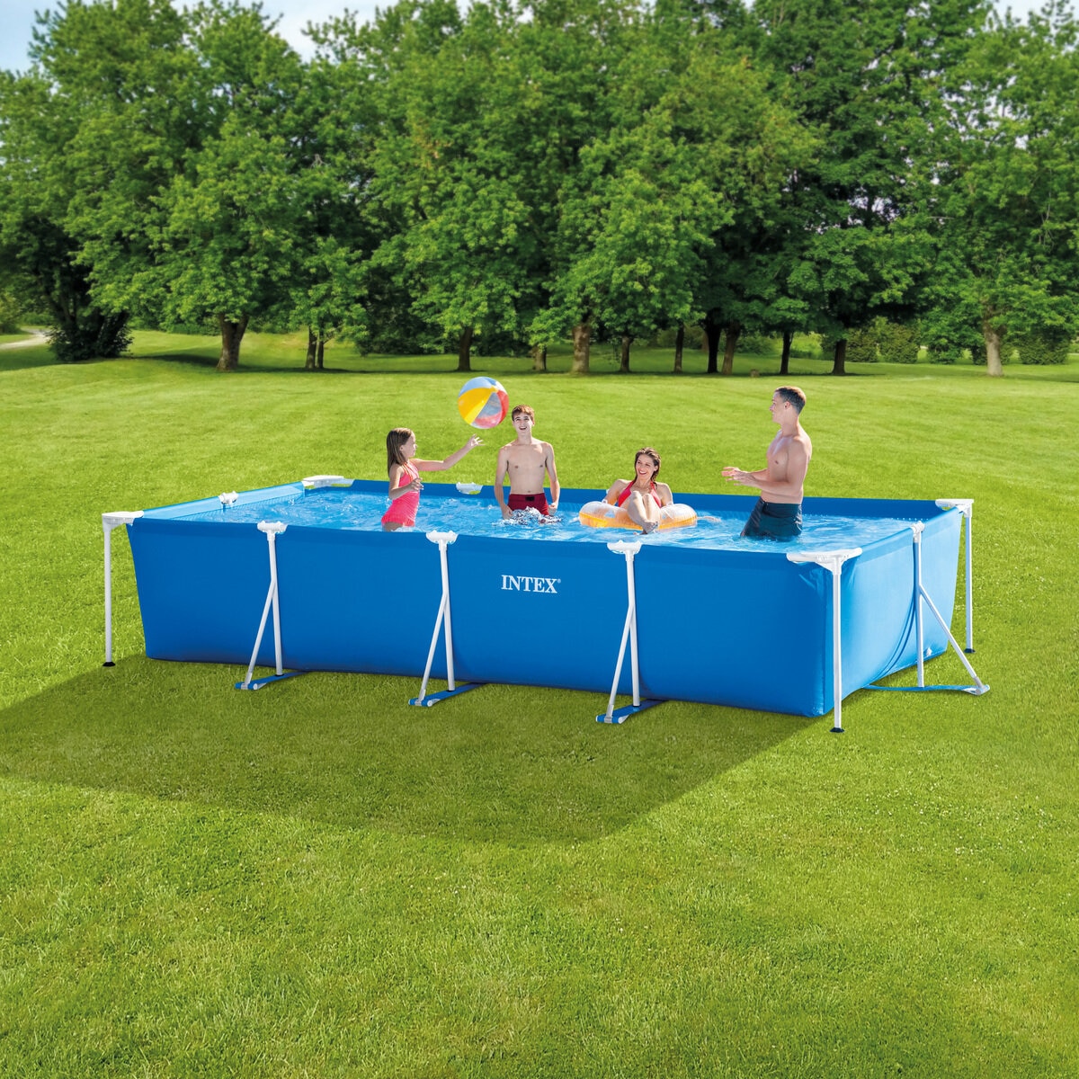 インテックス 4.5 x 2.2m フレームプール | Costco Japan インテックス 4.5 x 2.2m フレームプール | Costco Japan