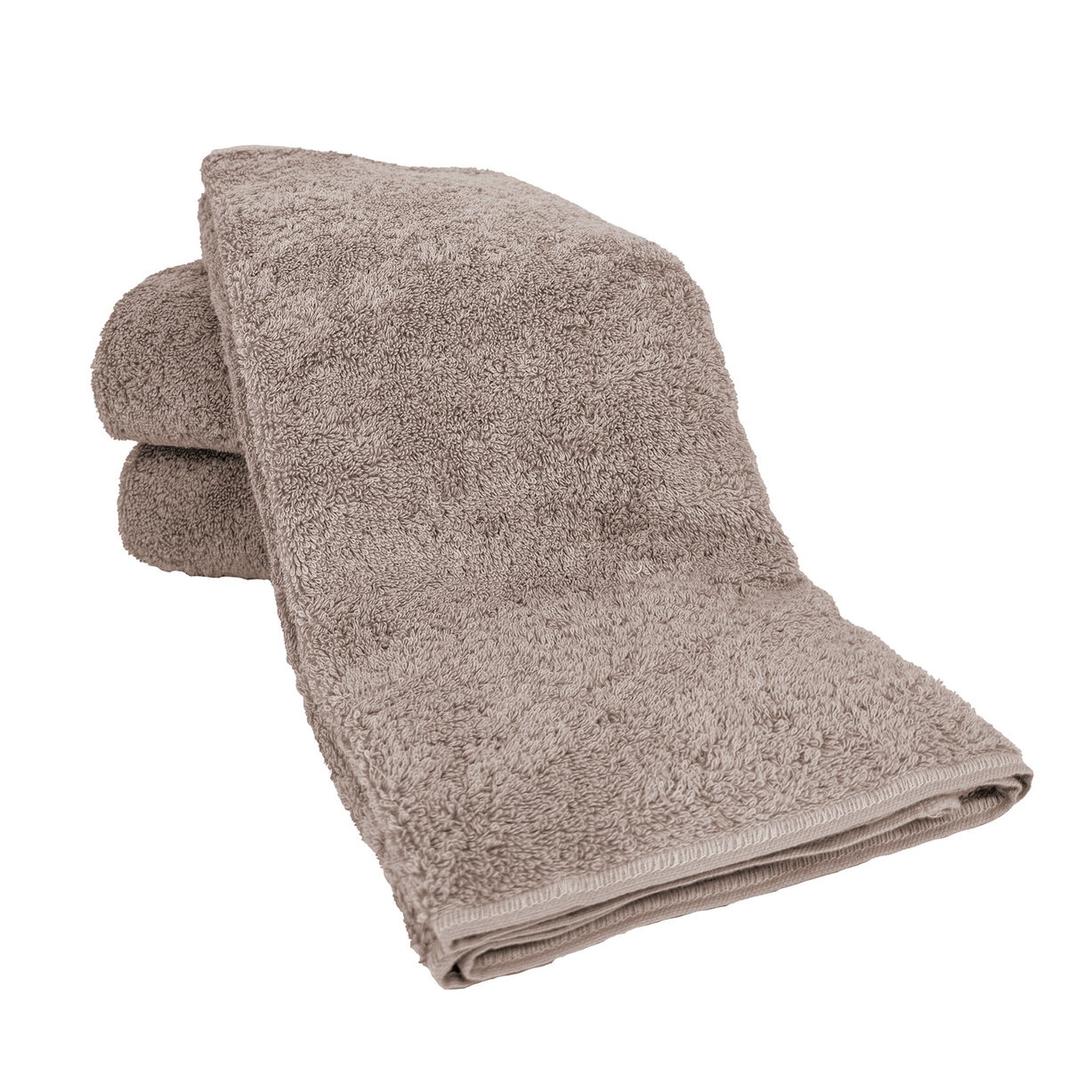 ふんわりボリューム ミニバスタオル 40cm×100cm 3枚組 ピンク