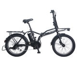 PELTECH 20インチ X-ADVENTURE 折りたたみ 電動アシスト自転車 TDN-246L マットブラック