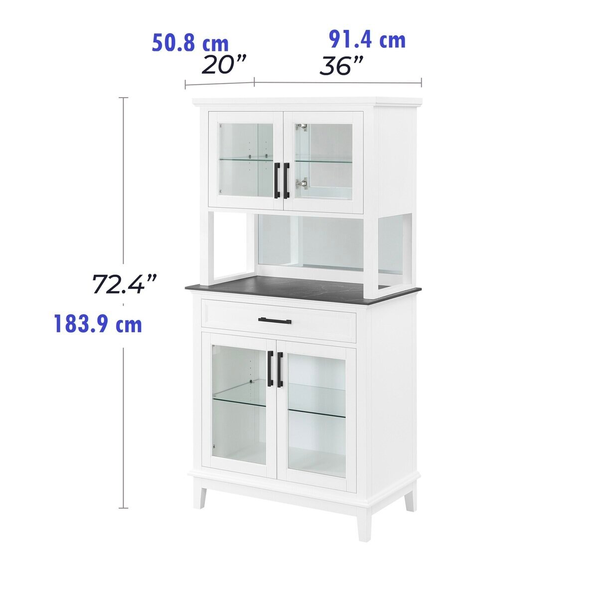 ラグジュアリー白家具 洋風 LOXLEY ROWE DYLAN キャビネット