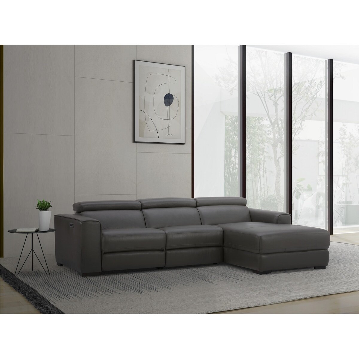 Gilman Creek Furniture 電動 革製リクライニングソファ 3ピース | Costco Japan