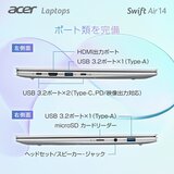 ACER Laptop/14.0-inch Display/Swift Air 14/Intel Core Ultra 5 115U/16GB RAM/512GB SSD/SFA14-51M-N56Y