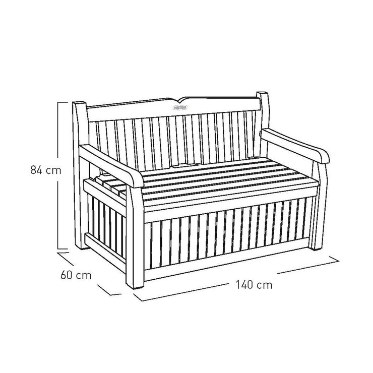 ケター エデン ガーデンベンチ