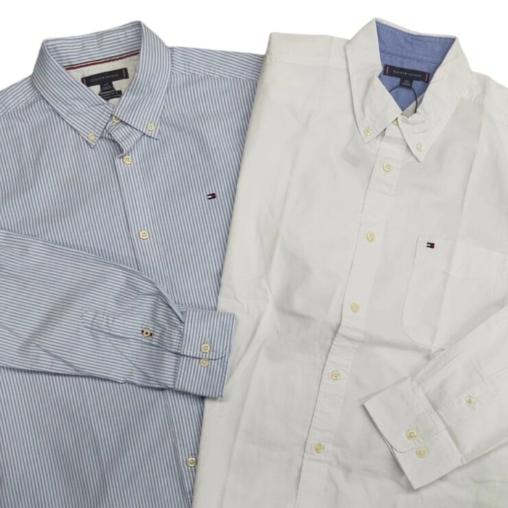 トミーヒルフィガー メンズ 長袖シャツ