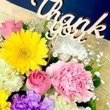 Thank you ギフト フラワーアレンジメント ミックス