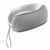 AIRIA LIVING トラベルピロー 26cm x 25cm x 11.3cm グレー