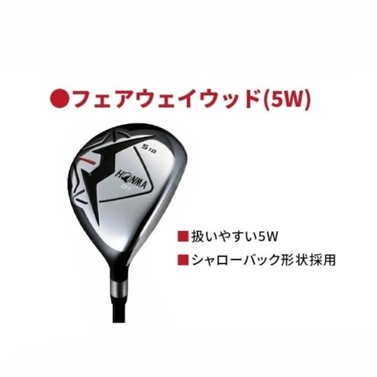 本間 D1 ゴルフクラブセット ネイビー
