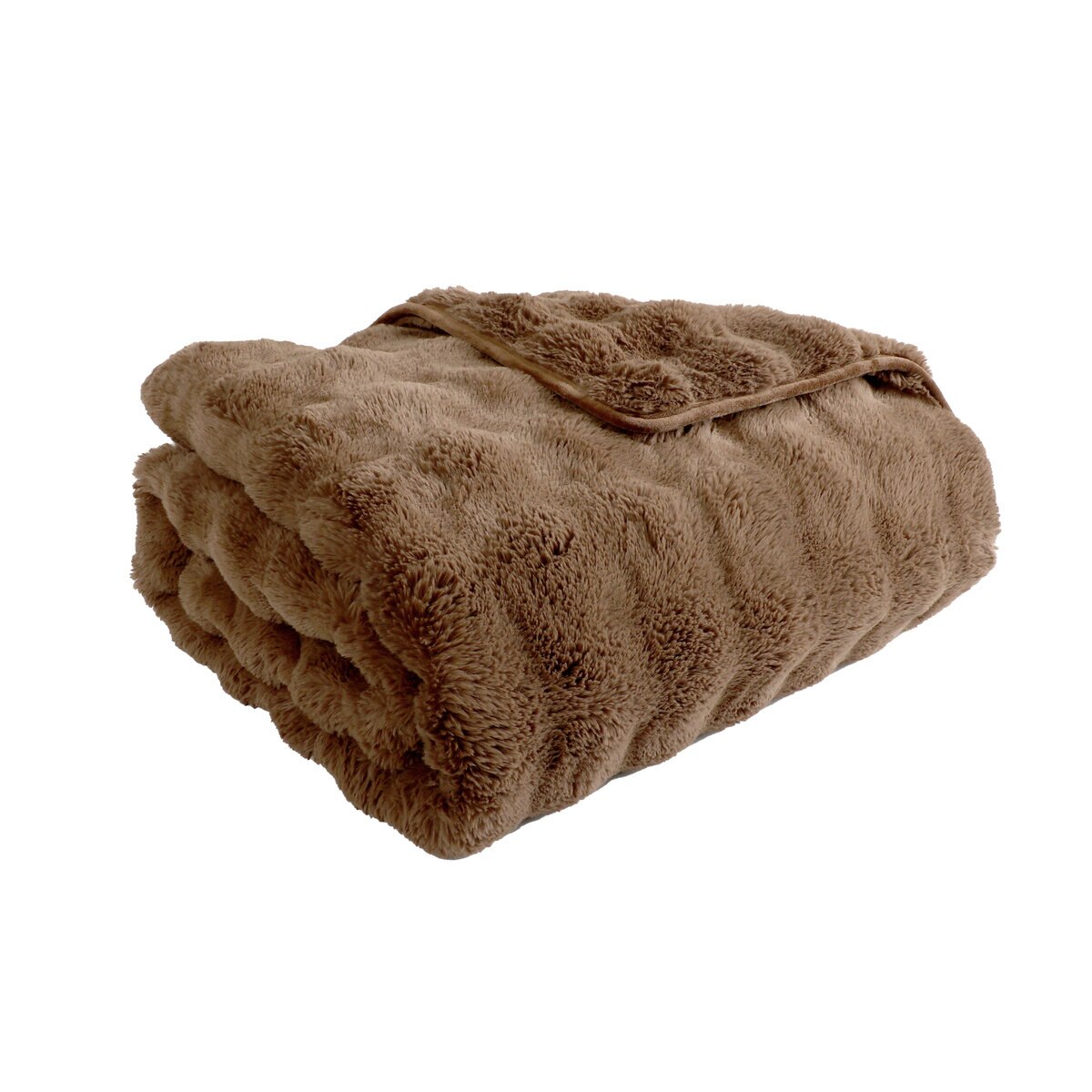 HOUSE & HOME 大判ひざ掛け 152cm x 177cm ナチュラル