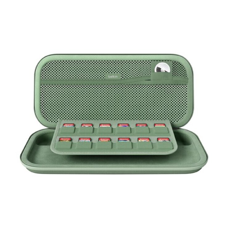 Belkin Nintendo Switch2 用 トラベル用ゲームカードケース セージ