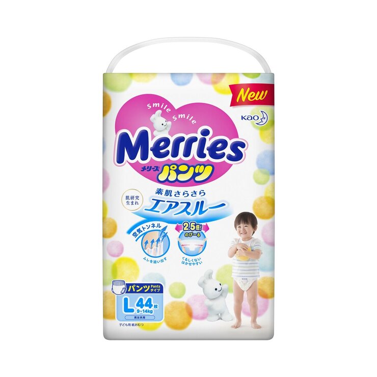メリーズ パンツ L 132枚 (44枚x3パック) メリーズ パンツ L 132枚 (44枚x3パック)