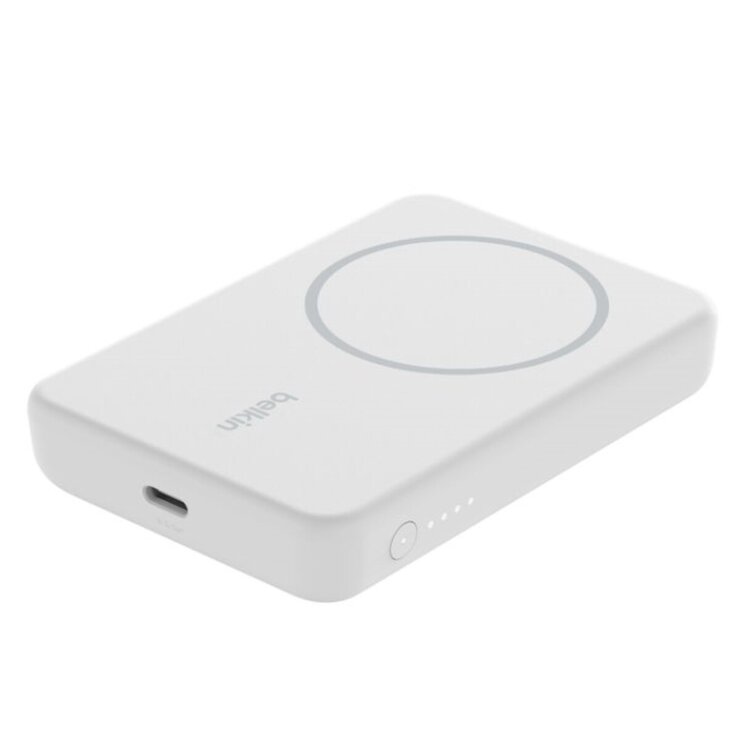 Belkin MagSafe対応 ワイヤレス モバイルバッテリー 5000mAh スタンド付き Belkin MagSafe対応 ワイヤレス モバイルバッテリー 5000mAh スタンド付き