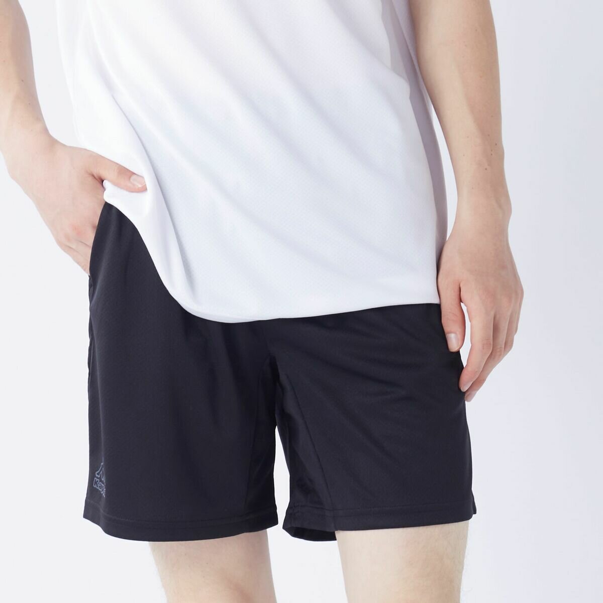 カッパ メンズ アクティブ ショートパンツ / ブラック / LL
