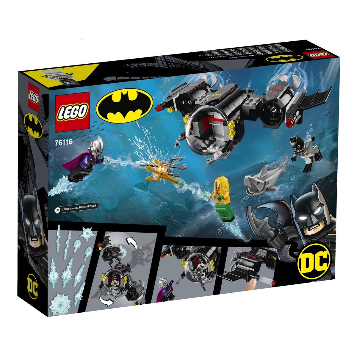 レゴ スーパー・ヒーローズ バットマン バットサブの水中バトル