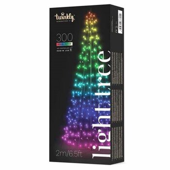 Twinkly(トゥインクリー)ライトツリー300 RGBW LED スマートデコレーションライト
