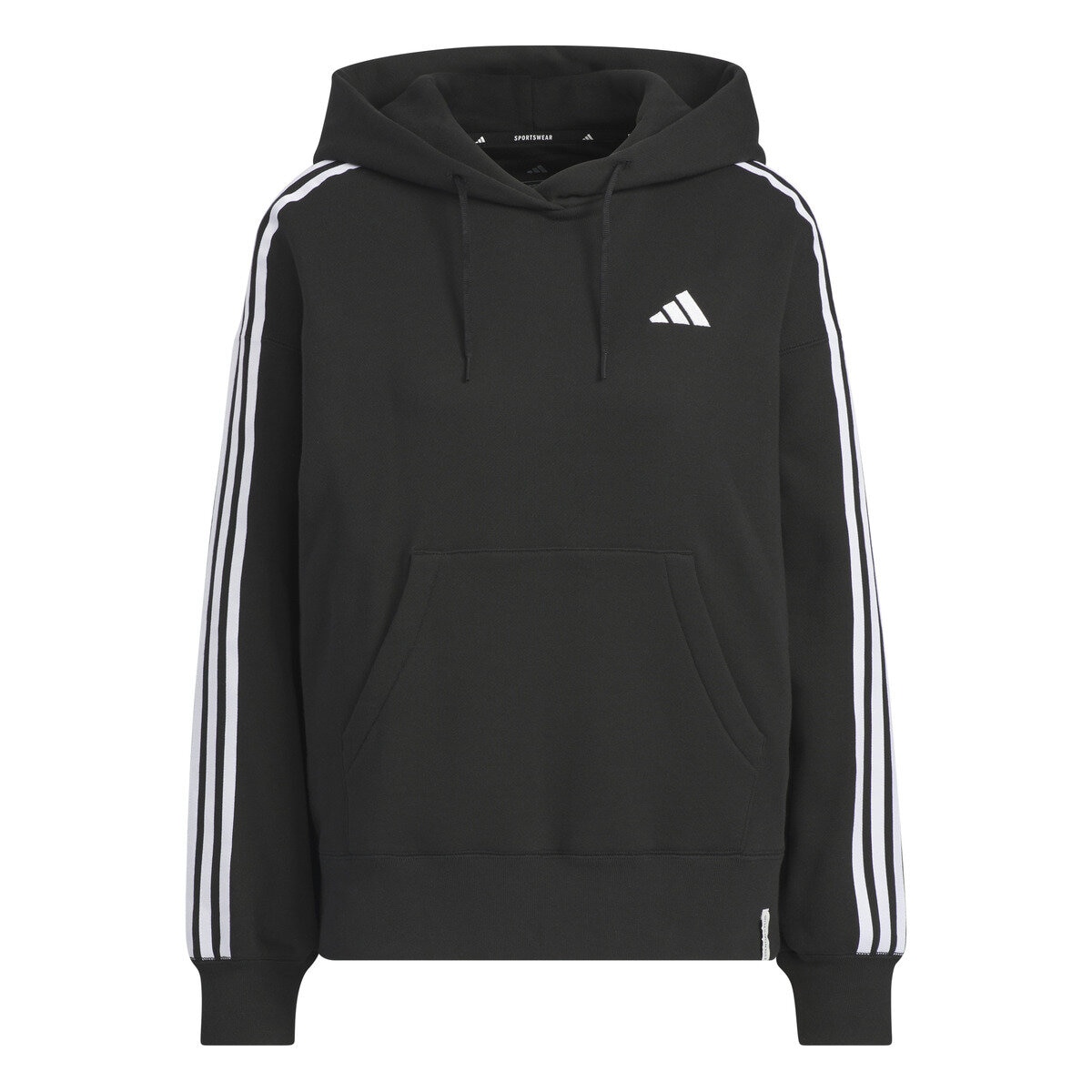 アディダス レディース プルオーバー フーディー ブラック L