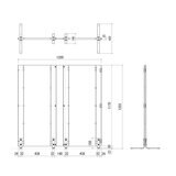 朝日木材加工 L-forme 木製パーティション