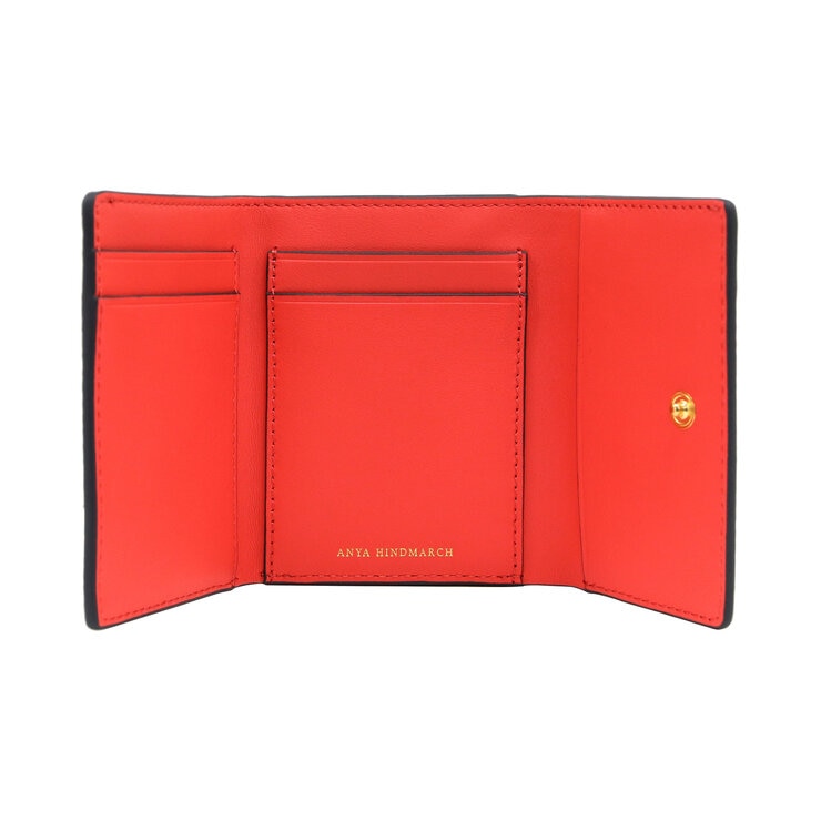 アニヤ・ハインドマーチ Zany Mini Tri-Fold Wallet アニヤ・ハインドマーチ Zany Mini Tri-Fold Wallet