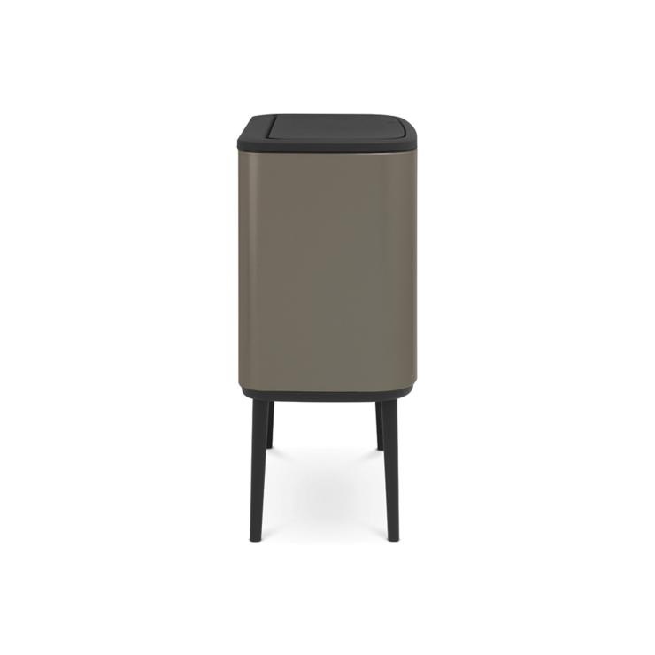 ブラバンシア Boタッチビン 36L タッチ式ごみ箱(脚つき) プラチナ 315787