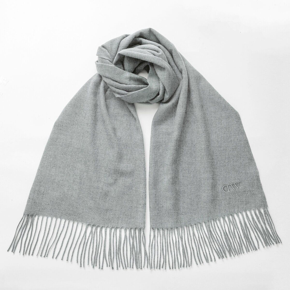 ダニエルウェリントン ストール 180cmｘ60cm グレー