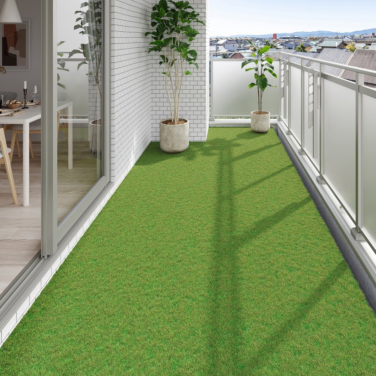 アイリスオーヤマ 防草人工芝 2 x 5 m 芝丈30ｍｍ