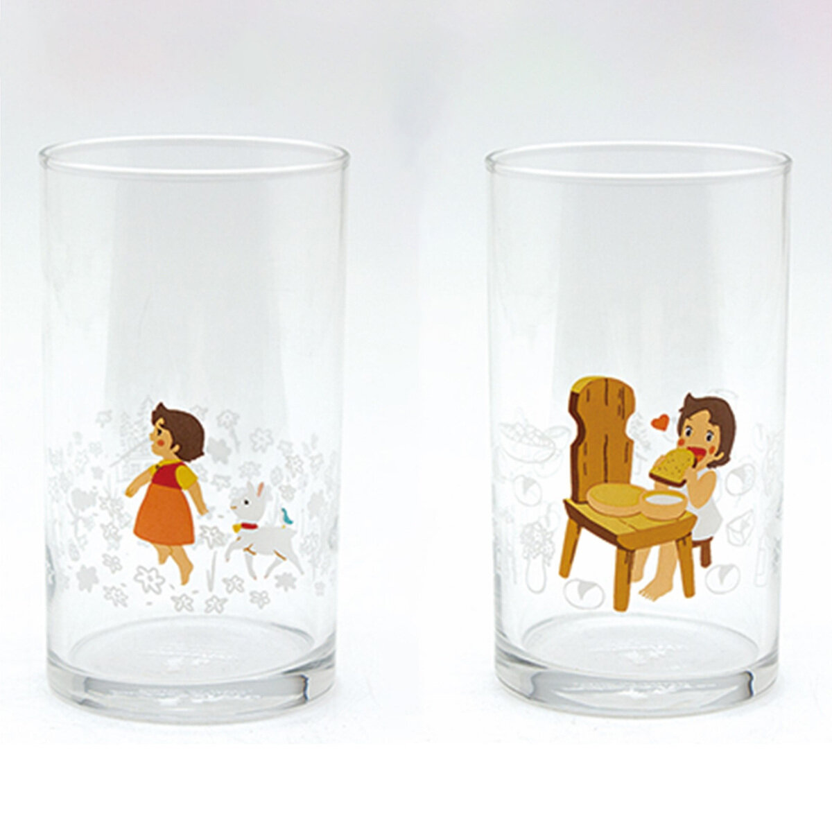 アルプスの少女ハイジ ガラスタンブラー 250ml