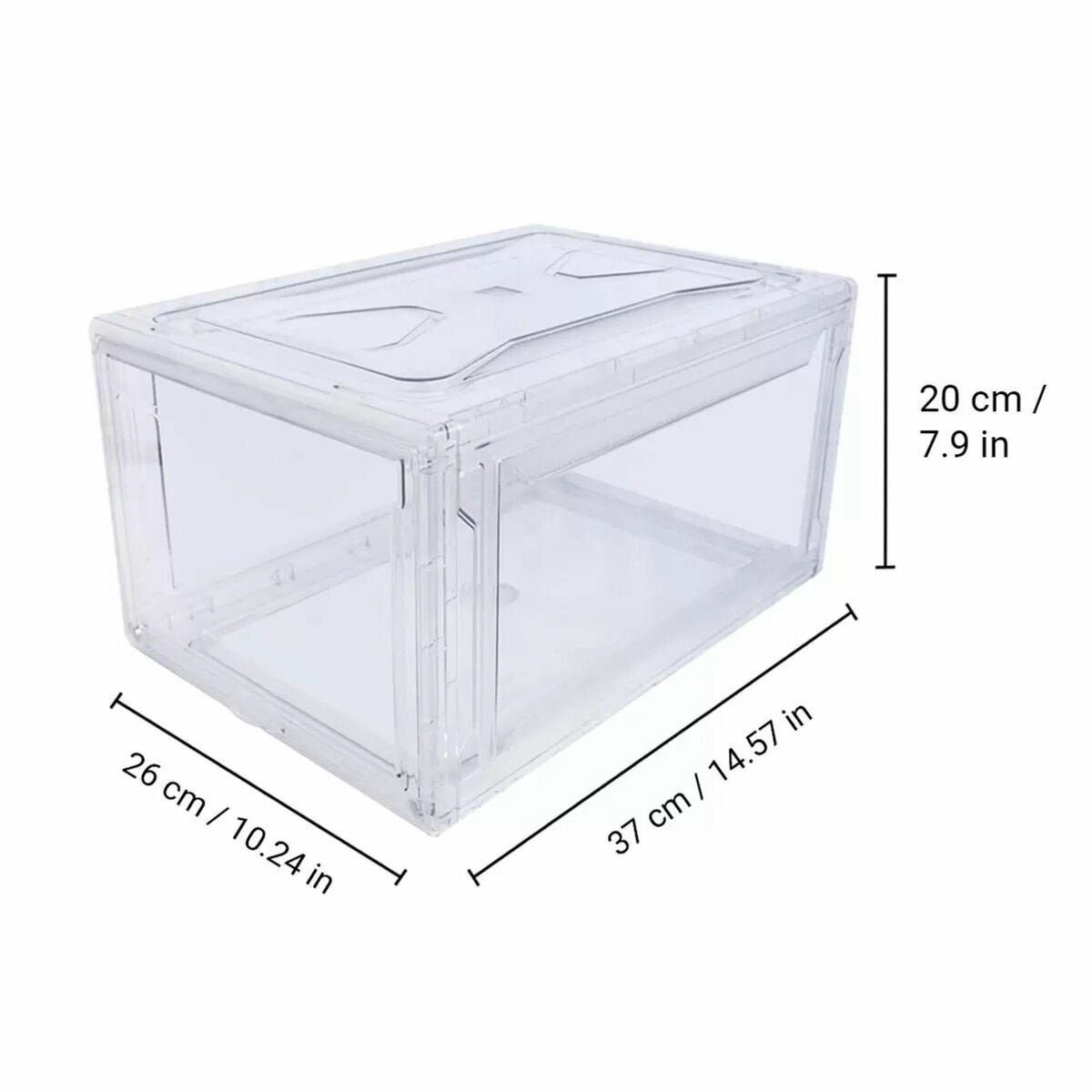 AG BOX プレミアム クリアシューボックス4個セット クリア | Costco Japan