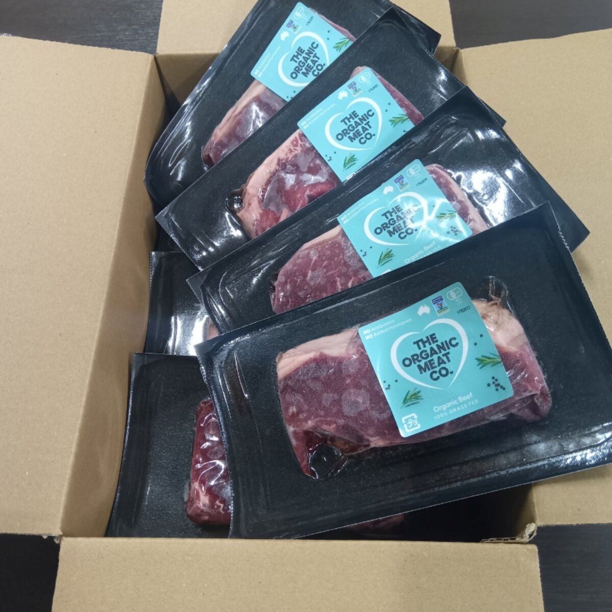 【冷凍】オーガニックビーフ サーロイン 200g x 10