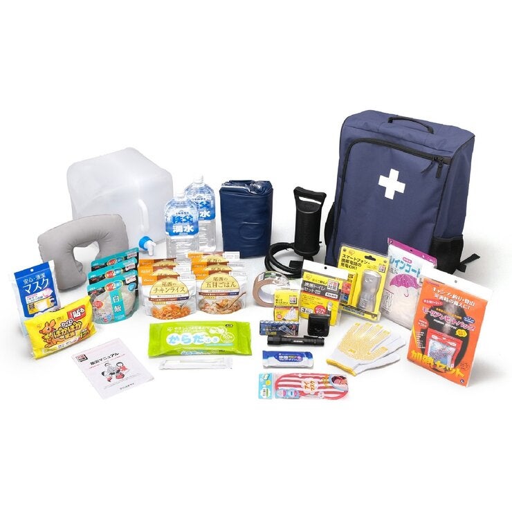 アイリスオーヤマ 避難リュックセット 1人用 38L HRS-33 アイリスオーヤマ 避難リュックセット 1人用 38L HRS-33