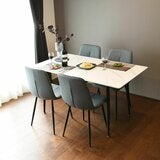 セラミック ダイニングテーブル140cm 5点セット セラミック ダイニングテーブル140cm 5点セット