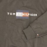 トミーヒルフィガー メンズ スウェットシャツ ブラック M