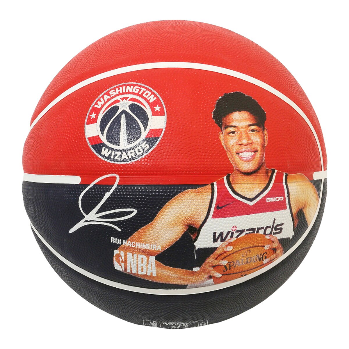 スポルディング NBA バスケットボール 八村 塁 ラバー 7号球 84-156J