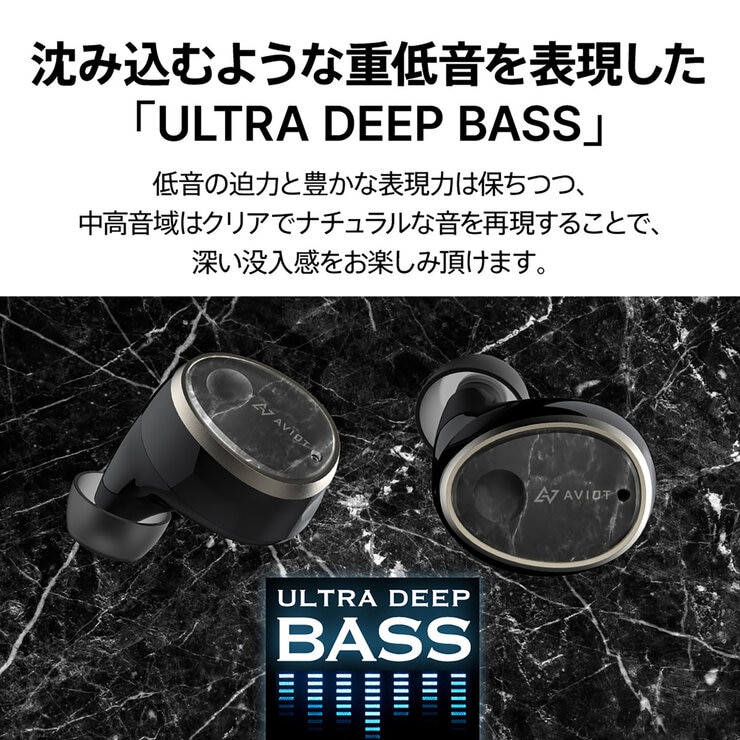 AVIOT 完全ワイヤレスイヤホン TE-BD11tR AVIOT 完全ワイヤレスイヤホン TE-BD11tR