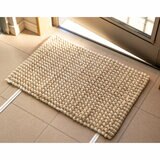 インド手織りバスマット スター 40x60cm 2枚セット