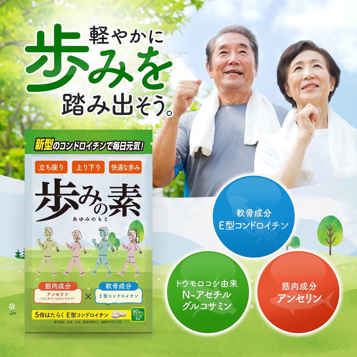 歩みの素　90粒