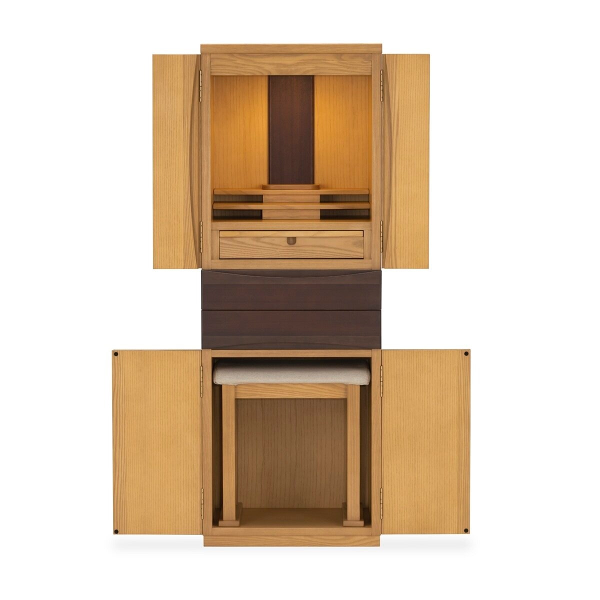 お仏壇 メモリーナ 43号 AM-01 ナチュラル