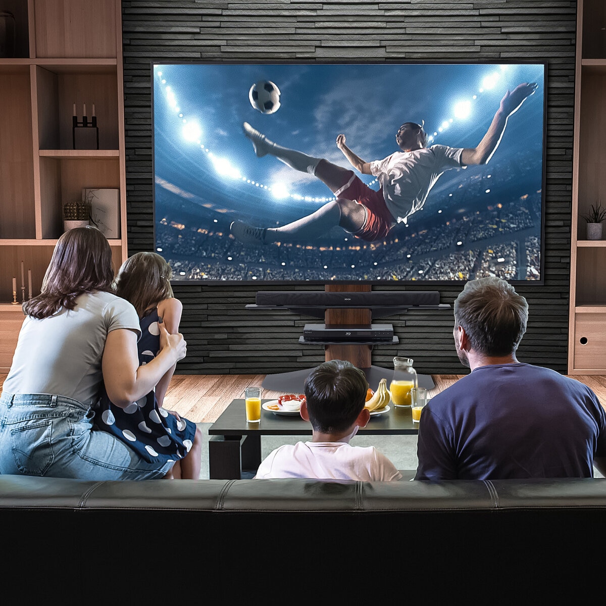 朝日木材加工 壁寄せテレビスタンド WS-BL840 ロータイプ