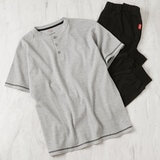 ヘインズ メンズ ラウンジウェアセット ブラック L